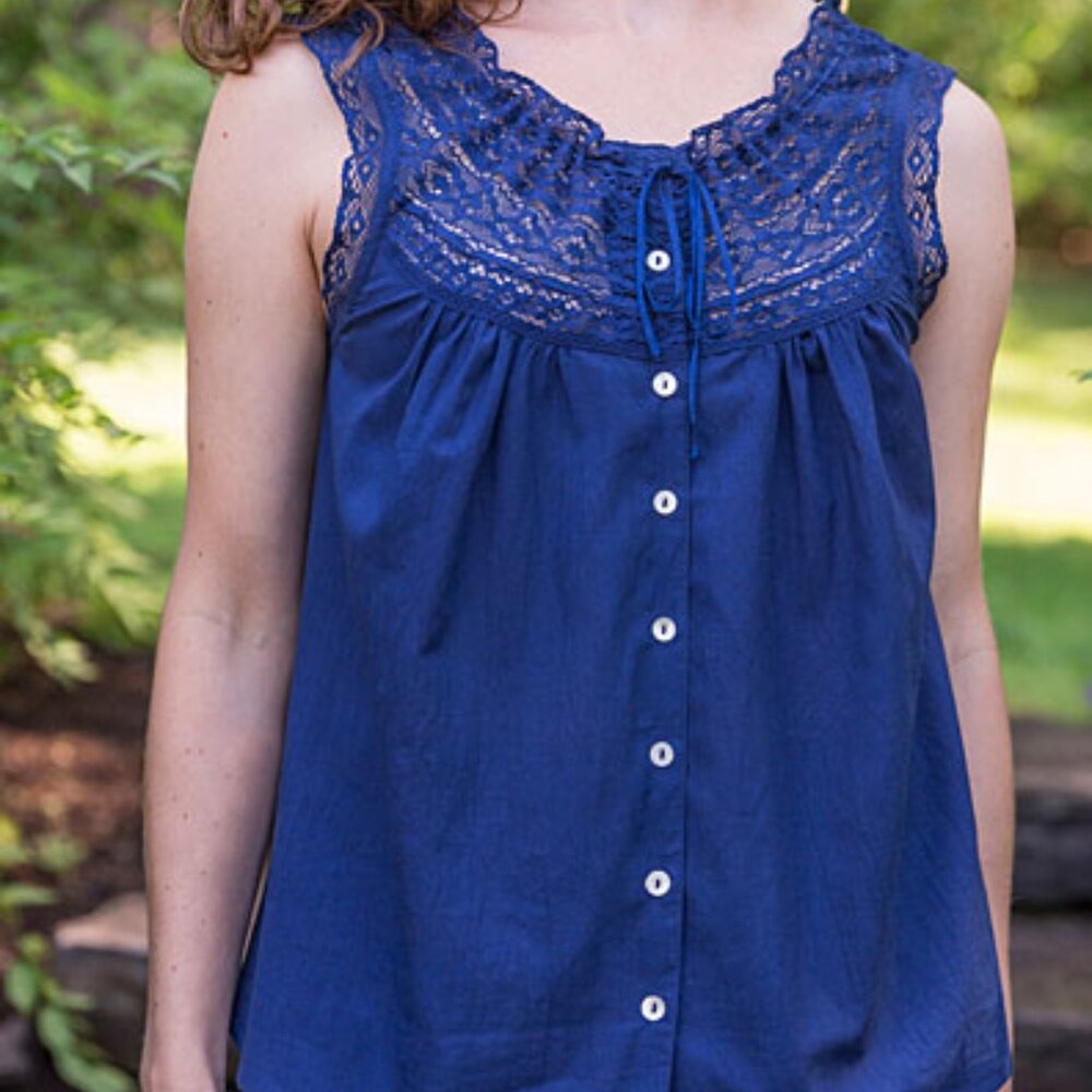 April Cornell Navy Cami